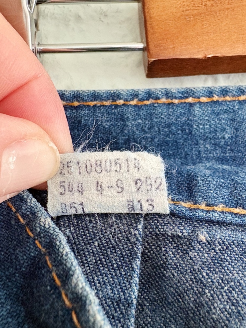 Vintage Levi’s Strauss High Rise Wide Leg Trouser Jeans Rare Vintage - Picture 11 of 11